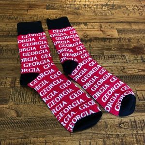UGA crew socks NWOT
